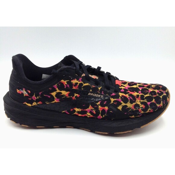 Brooks Launch GTS 9 Sneakers Wn Size 9 Leopard Print Running Walking Shoes Logo - Picture 6 of 12